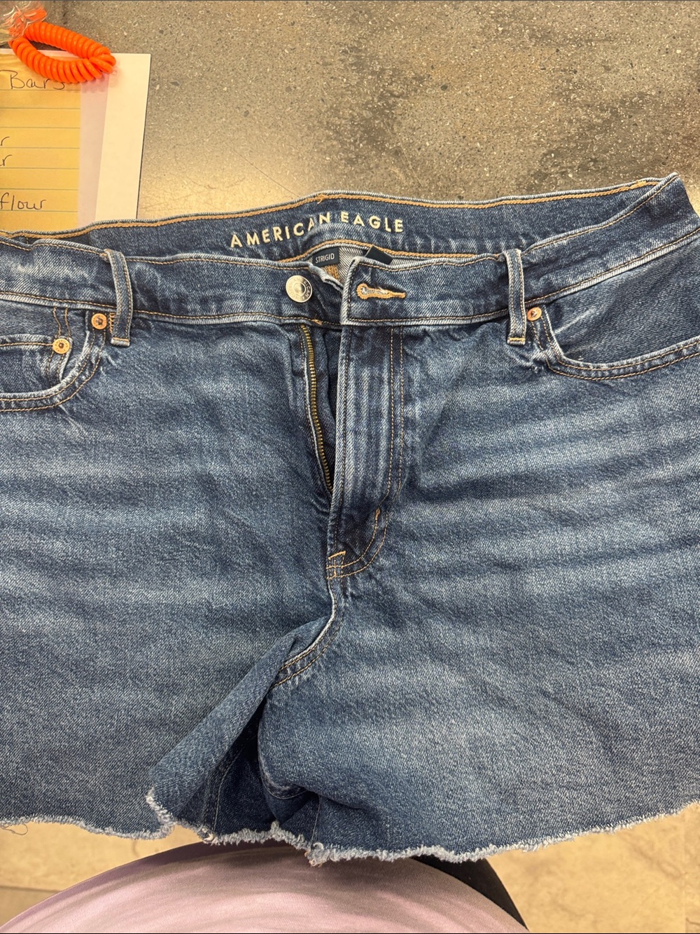 American Eagle Outfitters Women's Medium Blue Denim shorts size 14